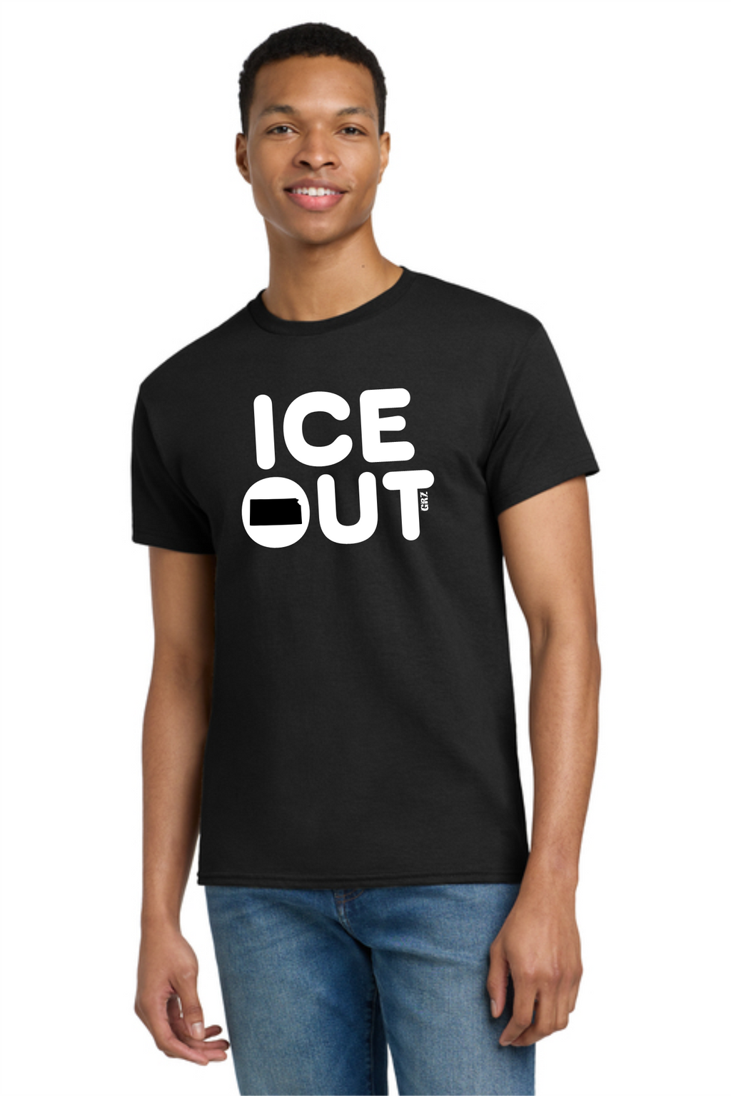 Ice Out BOLD Kansas Shortsleeve T-shirts