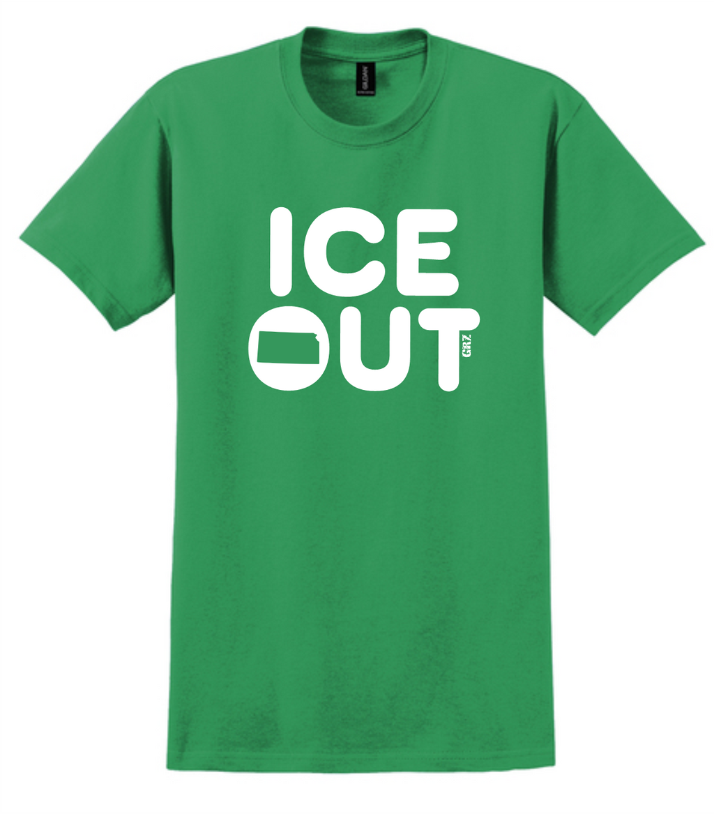 Ice Out BOLD Kansas Shortsleeve T-shirts