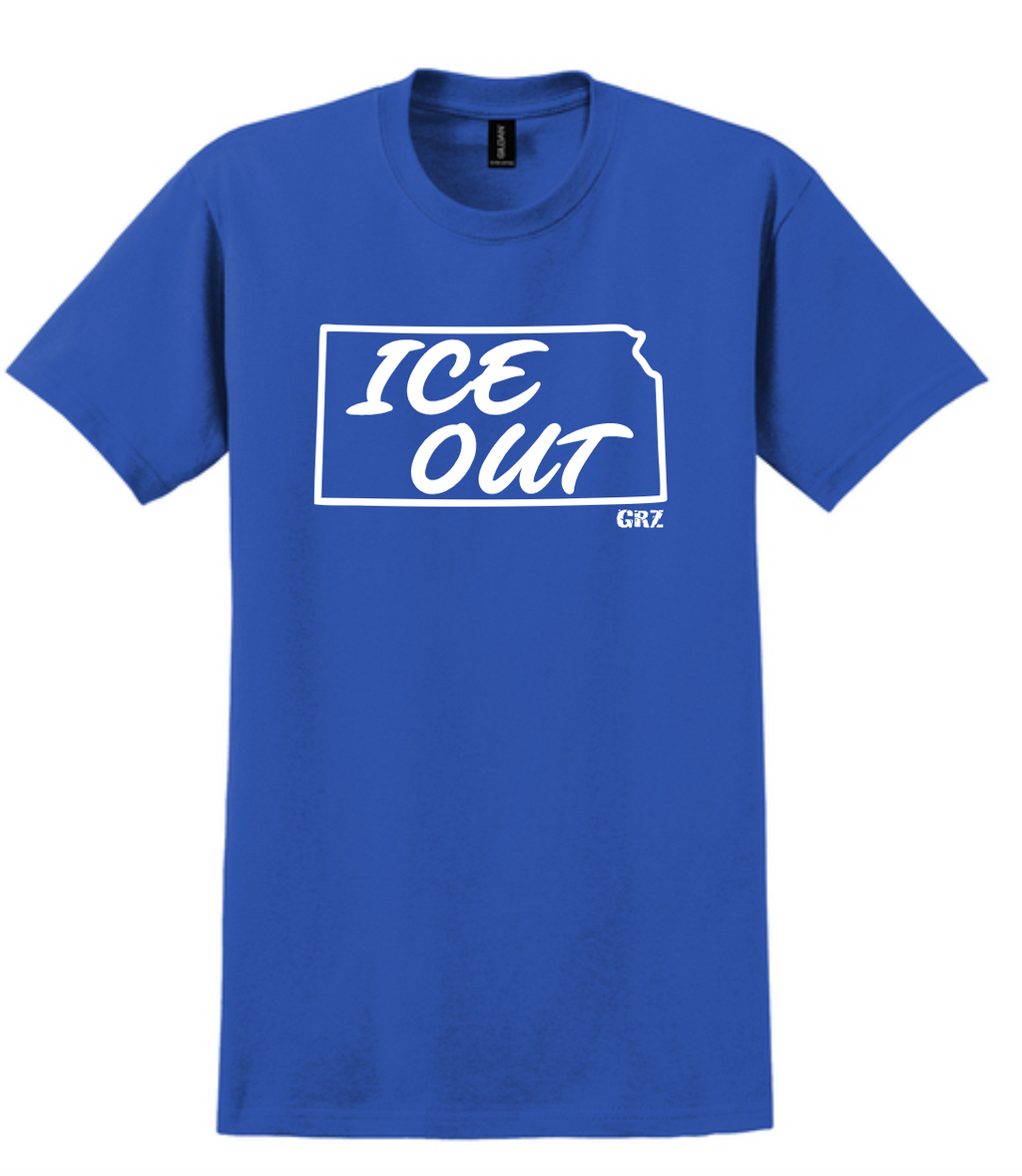 ICE OUT KS Outline Shortsleeve T-shirt